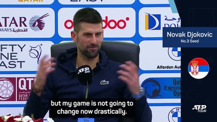Djokovic admits time might be catching up with him