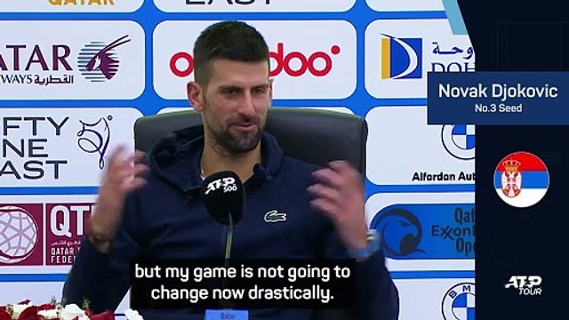 Djokovic admits time might be catching up with him