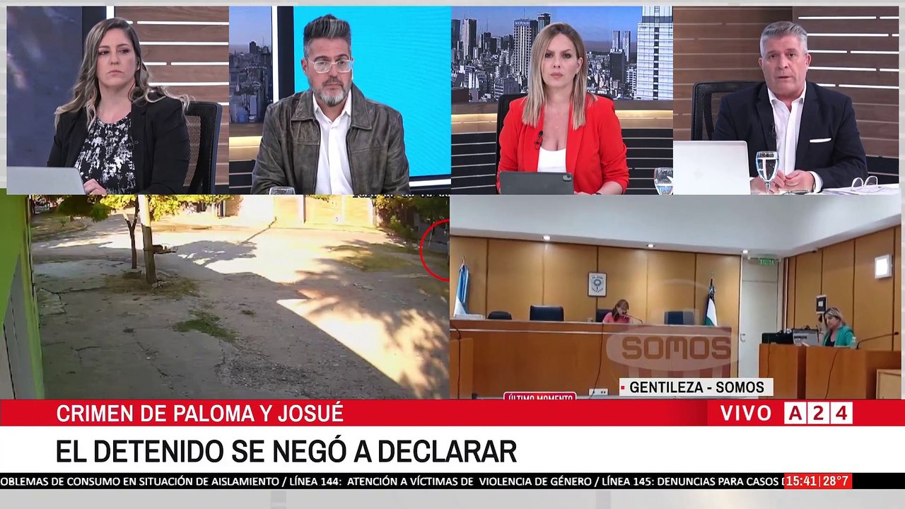 📢 EL ÚNICO DETENIDO POR EL CRIMEN DE PALOMA Y JOSUÉ EN FLORENCIO VARELA SE NEGÓ A DECLARAR