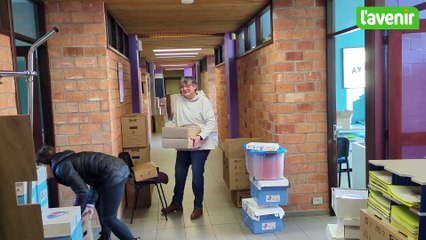 Houffalize : le personnel communal déménage le temps des travaux