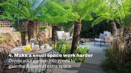 How To Maximize Small Garden Spaces
