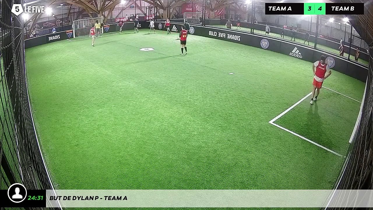 But de Dylan P - Team A