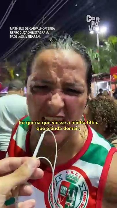 Quem deve substituir Paolla Oliveira como rainha de bateria da Grande Rio?