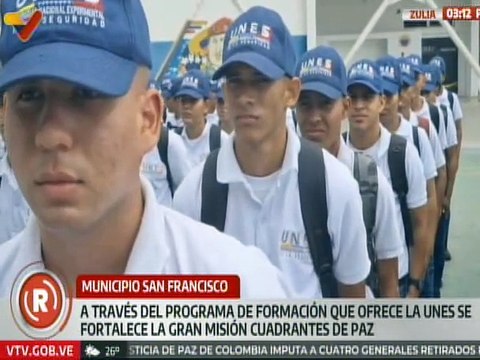 Programas de formación de la Unes contribuyen al fortalecimiento de los Cuadrantes de Paz