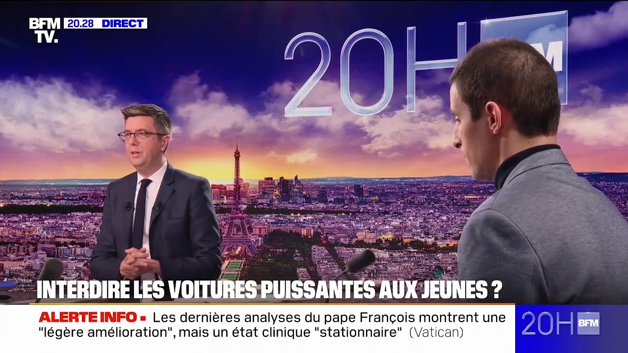 LE DOSSIER DU 20H - Faut-il interdire aux plus jeunes conducteurs les voitures les plus puissantes?