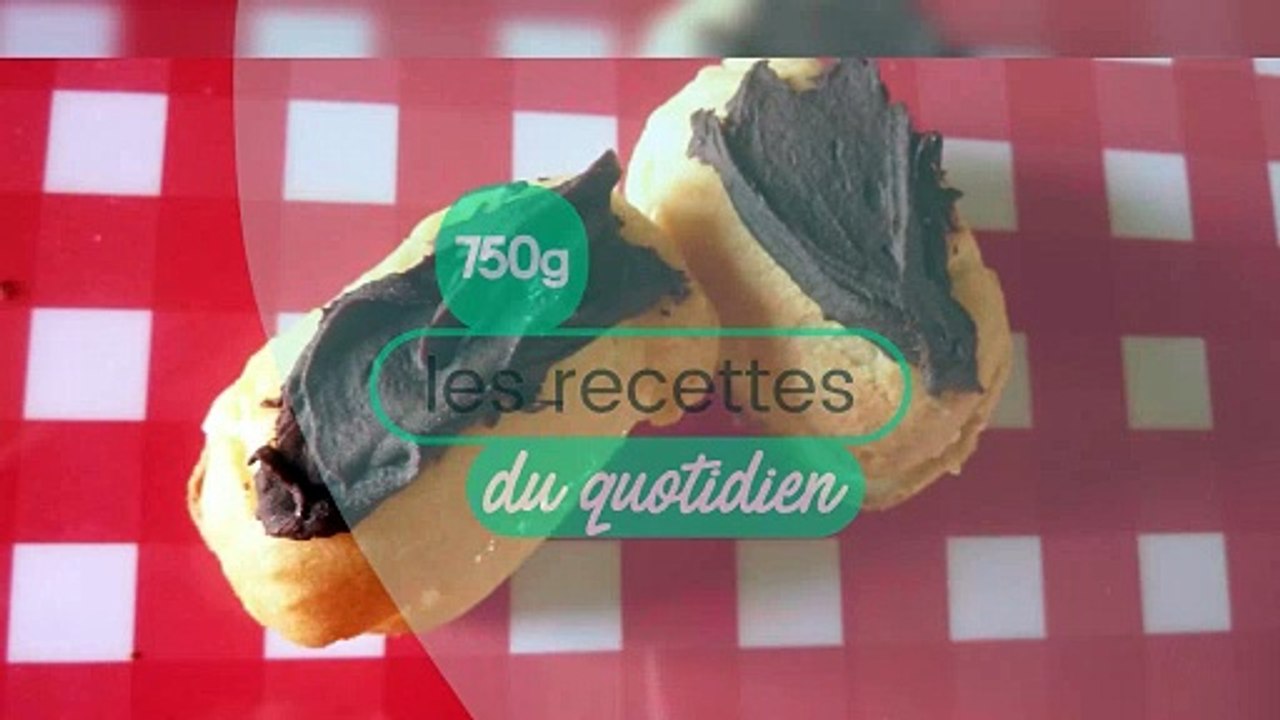 Éclairs au chocolat sans lactose