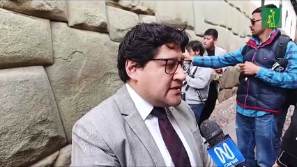 Vandalizan famosa Piedra de 12 Ángulos en Cusco