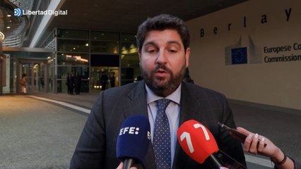 López Miras acusa a Sánchez de utilizar a los agricultores como "escudo" frente a Trump