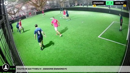 Faute de Matthieu H - Simmons Simmons Fc