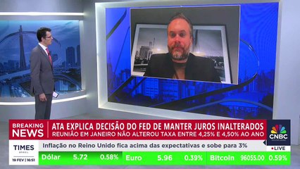 BREAKING NEWS: ata explica decisão do Fed em manter juros inalterados; economista analisa