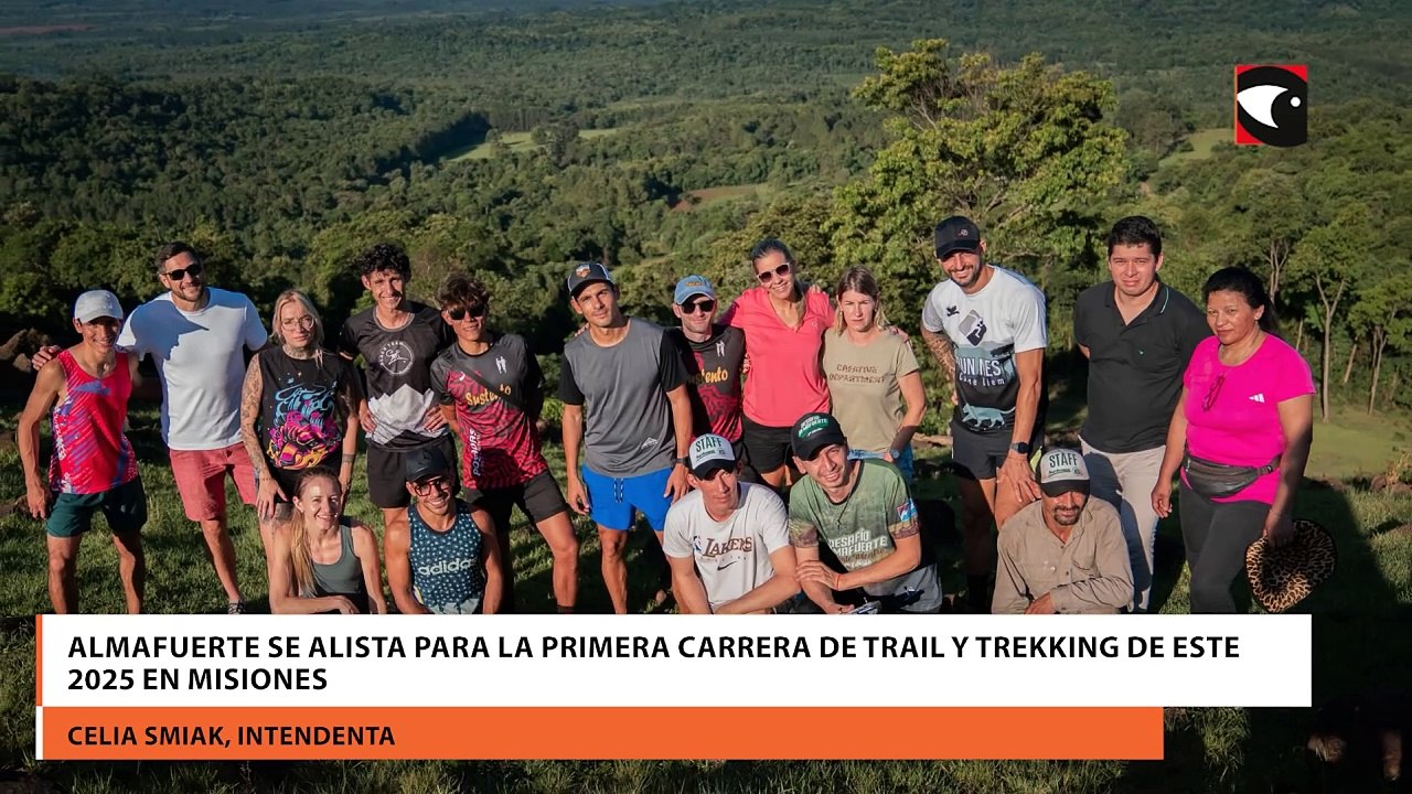 Almafuerte se alista para la primera carrera de Trail y Trekking de este 2025 en Misiones