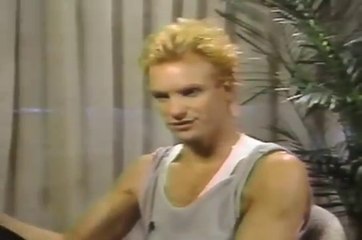 Sting interview 1984 The Police