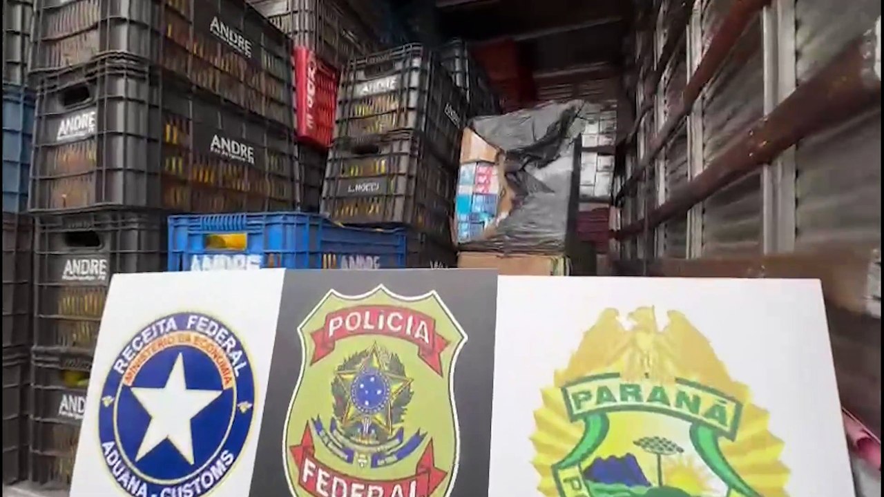 Ação conjunta entre forças policiais resulta em apreensão de cigarros eletrônicos e essências em Cascavel