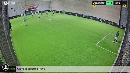 Faute de Jeremy G - Gxo