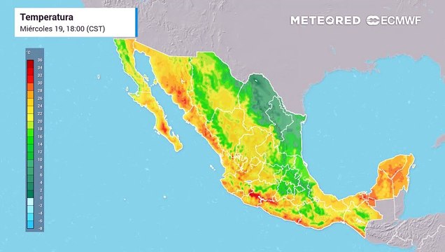 FIn de semana de lluvias, frío y calor en México