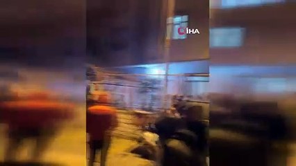 İstanbul'da korku dolu gece! Vatandaşlar tahliye edildi