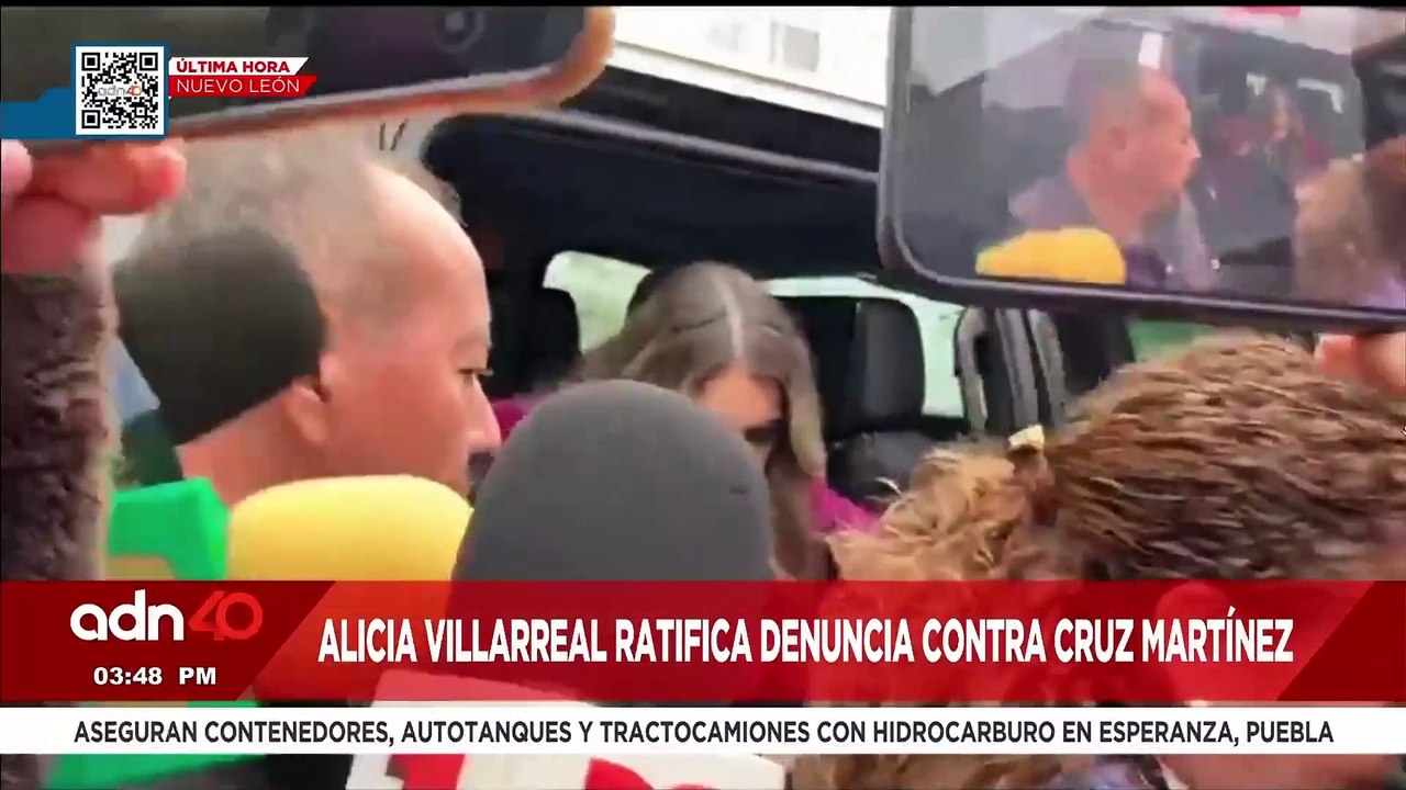 🚨¡Última Hora! La cantante, Alicia Villarreal ratifica denuncia contra el músico Cruz Martínez
