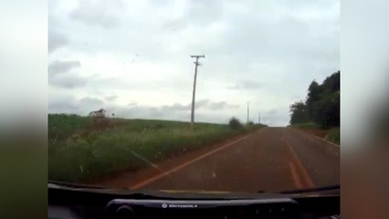 Vídeo mostra perseguição da PRF que resultou na apreensão de uma tonelada de maconha