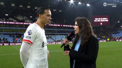 van Dijk pitch interview: "I feel disappointed, but we will move on" | AST v LlV 2025