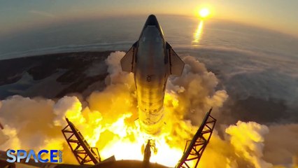 Watch Amazing Views Of How SpaceX's Starship 25 And Super Heavy Booster 9 Liftoff And Separation