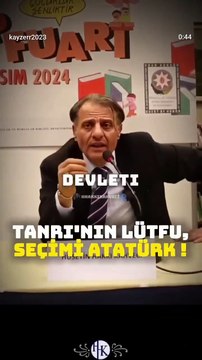 Tanrı'nın Lütfu Seçimi Atatürk'dür ! Atabey19 Hüseyin Hakkı Kahveci 🐺🇹🇷🦂 - - - #Atabey19HHK #HüseyinHakkıKahveci #OndokuzBiziz #SonDakika