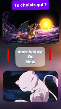 Choisis ton Pokémon favori entre Marshadow et Mew