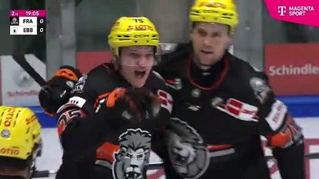Highlights von Löwen Frankfurt - Eisbären Berlin