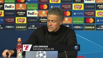 Luis Enrique : «Nous ne sommes pas tombés dans le piège» - Foot - C1 - PSG