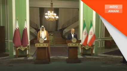 Pemimpin Qatar, Iran adakan perbincangan dua hala sokong rakyat Gaza