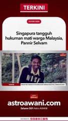 Singapura tangguh hukuman mati warga Malaysia, Pannir Selvam