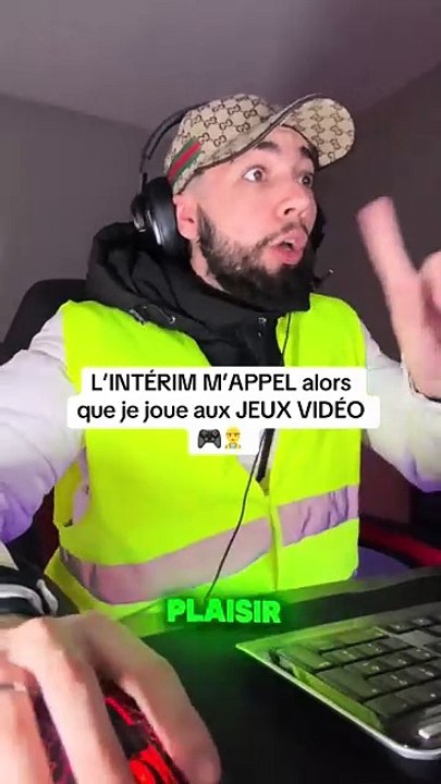 Linterim m’appel quand je joue au jeux video