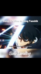 Solo Leveling S1, SUNG JIWO VS KANG TAESHIK