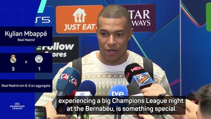 Mbappe calls hat-trick v City a 'lifelong dream'