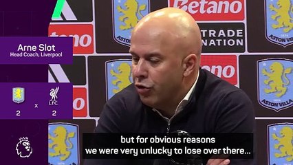 Slot denies Liverpool are going through a dip in form