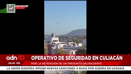 🚨¡Última Hora! Reportan intenso operativo de seguridad en Culiacán