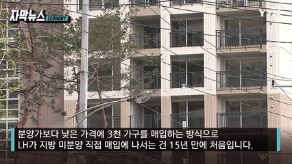 [자막뉴스] 지방 악성 미분양 해소될까?...팔 겉어 붙인 정부 / YTN