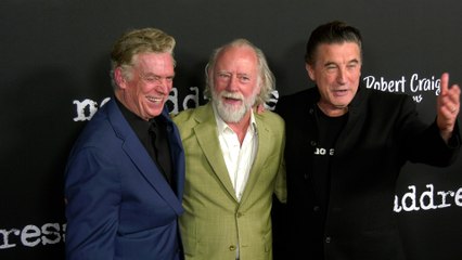 Christopher McDonald, Xander Berkeley, and William Baldwin attend the "No Address" red carpet premiere