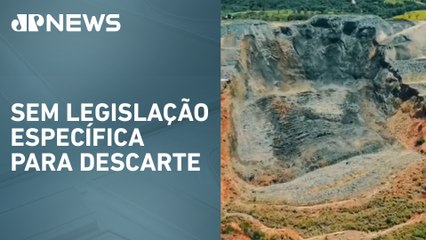 Pilhas de rejeitos de mineração preocupam população de Minas Gerais