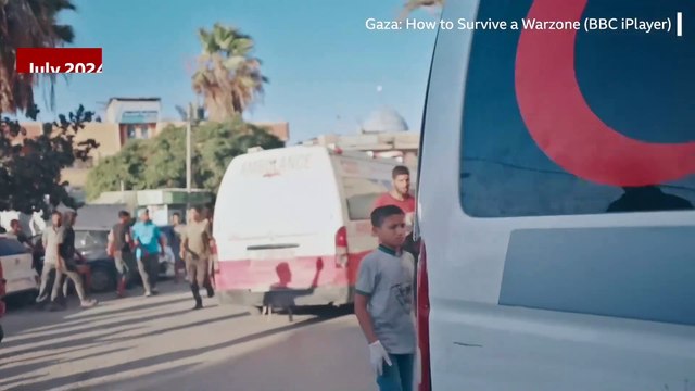 002. Boy, 11, living alone in Gaza hospital, has 'witnessed scenes no child should see' _ BBC News