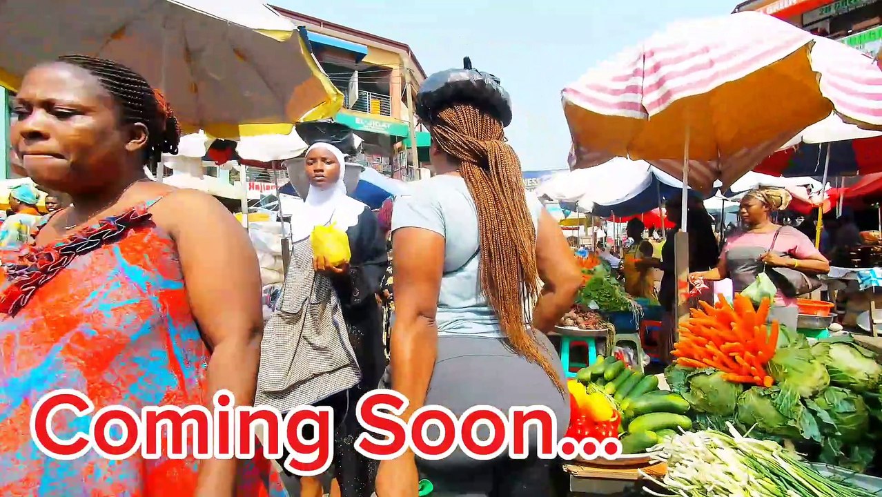 🇬🇭 EXPLORING AFRICAN REAL CITY STREET MARKET IN ACCRA GHANA - MAKOLA MARKET