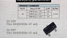 3349-VB is a SOT23 package P-Channel field effect MOS tube