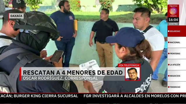 En Oaxaca, rescatan a 4 menores secuestrados; fueron engañados en Free Fire