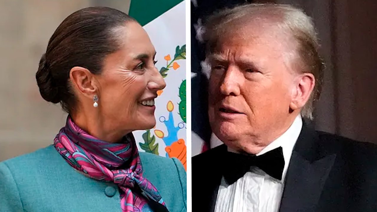 Donald Trump alaba a Claudia Sheinbaum y afirma que imitará su estrategia contra el consumo de drogas
