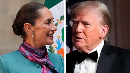 Donald Trump alaba a Claudia Sheinbaum y afirma que imitará su estrategia contra el consumo de drogas