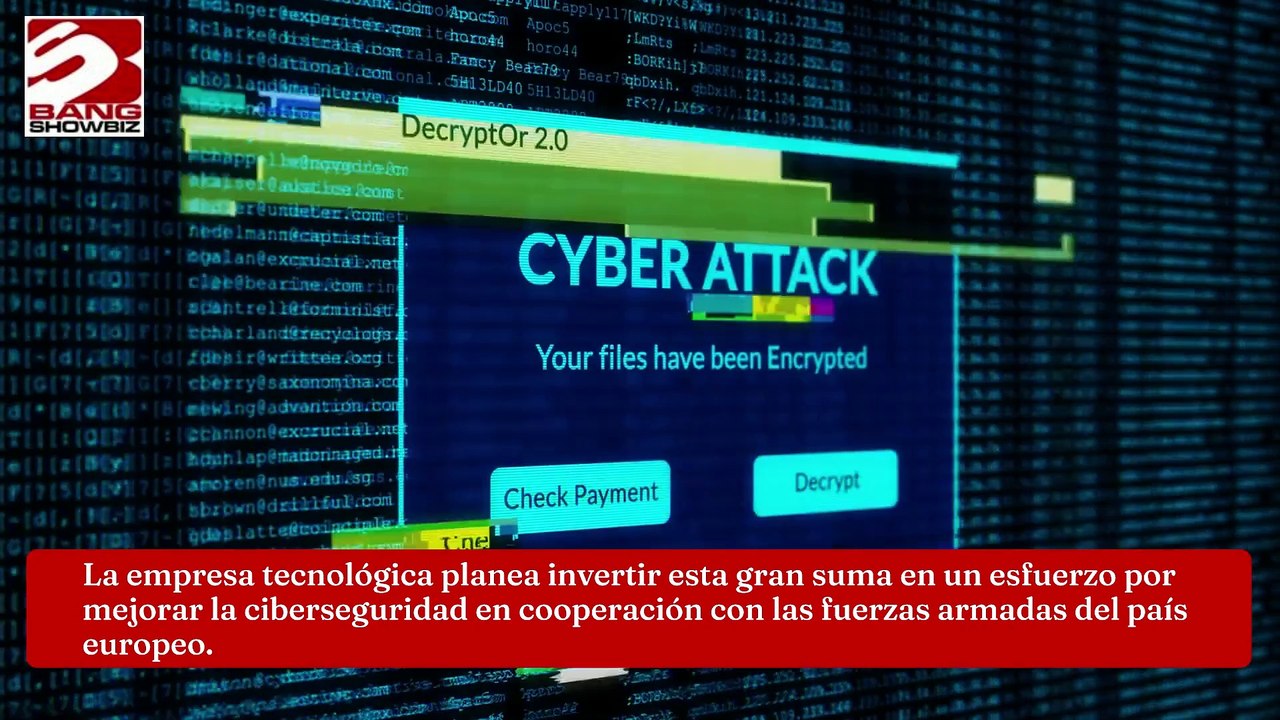 Invertirá Microsoft 700 millones de dólares para mejorar la ciberseguridad en Polonia