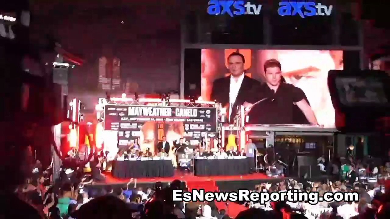 Floyd Mayweather Rips Canelo Alvarez Oscar De La Hoya Full HD Los Angeles Press Conference