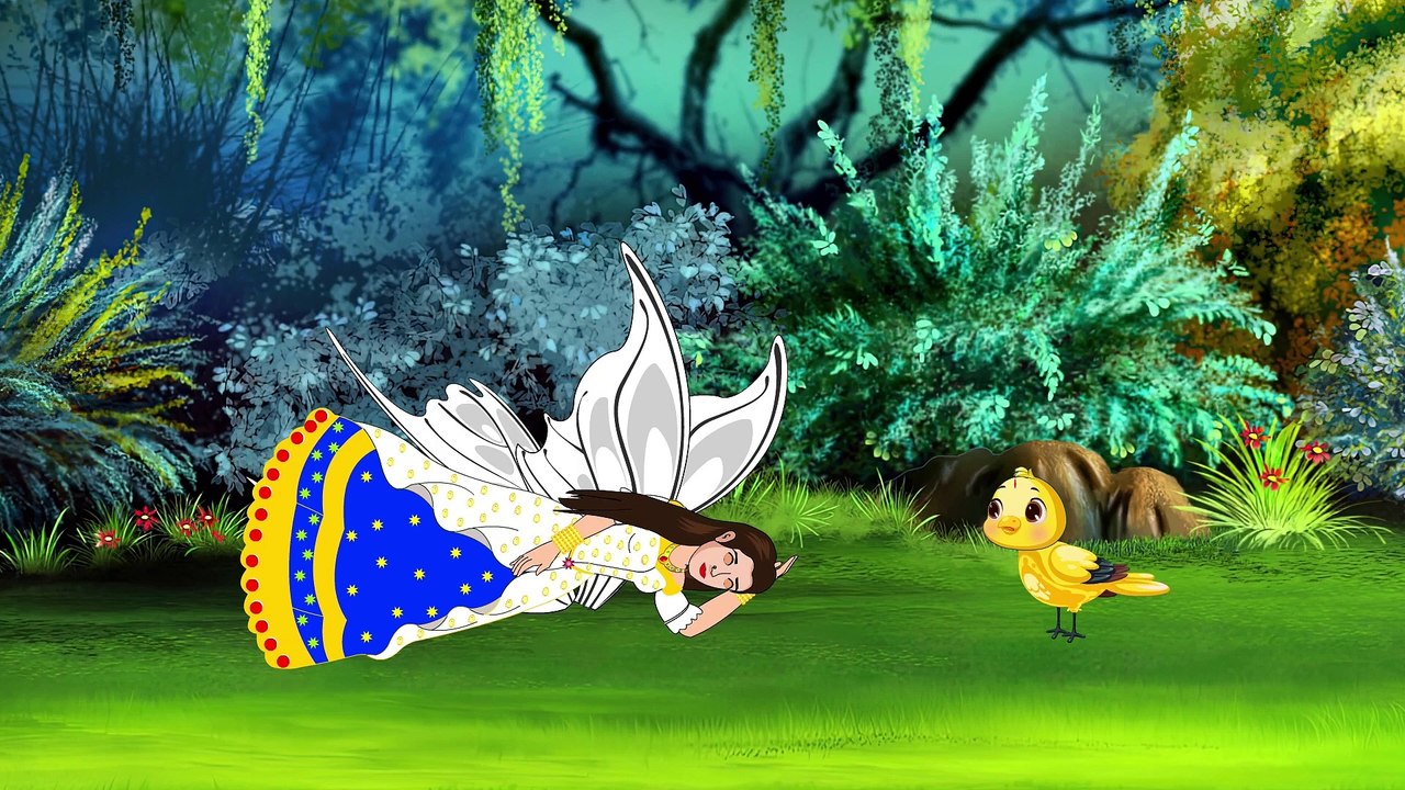 चिड़िया और परी की कहानी | Fairy Cartoon | Hindi Cartoon | Tuni Chidiya aur kauwa Hindi