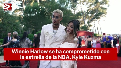 Winnie Harlow se compromete con Kyle Kuzma