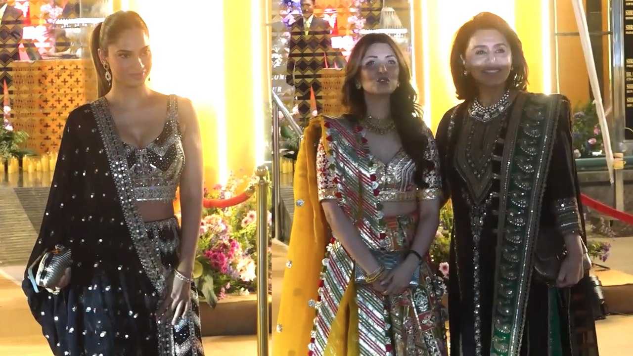 Neetu Singh, Riddhima Kapoor And Bhavini Sheth Celebrate Aadar Jain- Alekha Advani’s Mehndi