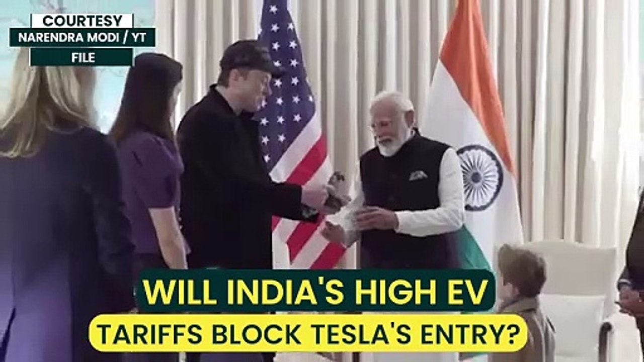 Tesla Eyes India, Trump Calls Factory Plan "Unfair"—Will Elon Musk Overcome Sky-High EV Tariffs